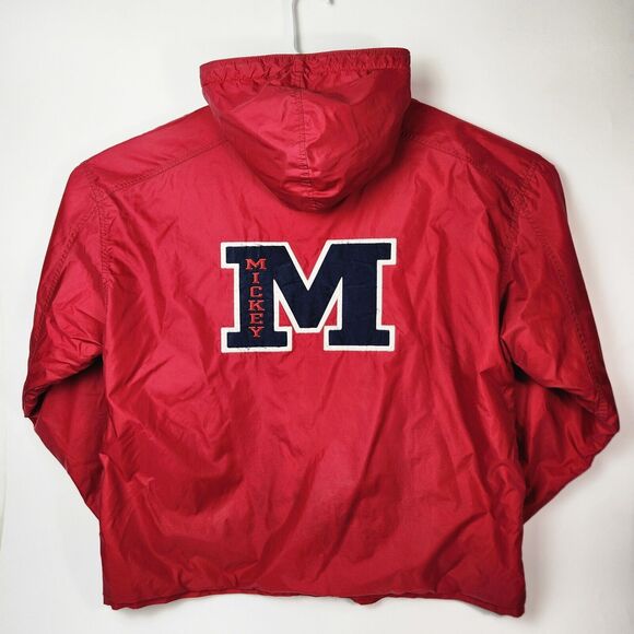 Vtg 90s Disney Jacket XL‎ Embroidered Mickey Mouse Disney World Outdoors Classic - Picture 6 of 14